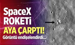 SpaceX'in roketi Ay'a çarptı!