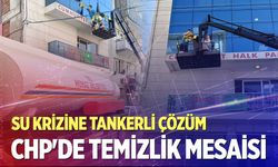 CHP İl Başkanlığı baştan sona temizleniyor