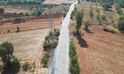 Tavas Kozlar mahallesi’nde yol çalışmaları tamamlandı