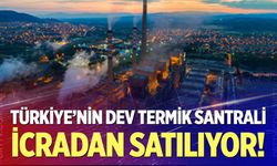 Türkiye'nin dev termik santrali icradan satılıyor!