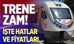 İşte trende yeni tarife!