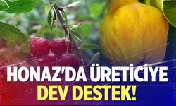 Honaz'da üreticiye dev destek