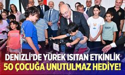 Denizli'de Yürek Isıtan Etkinlik