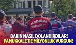Pamukkale'de 4,5 milyonluk vurgun!