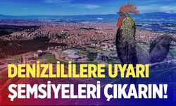 Denizli’yi gök gürültülü sağanak yağış bekliyor