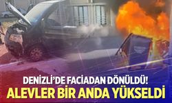 Fesleğen’de ki yangında faciadan dönüldü