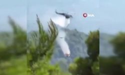 Yunanistan’da iki yangın söndürme helikopteri havada çarpıştı