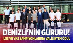 LGS ve YKS şampiyonlarına valilikten ödül