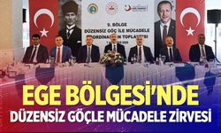 Ege Bölgesi'nde düzensiz göçle mücadele zirvesi