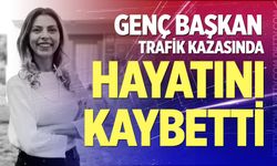 Genç başkan trafik kazasında hayatını kaybetti