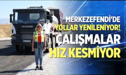 Merkezefendi’de yollar yenileniyor! Çalışmalar hız kesmiyor