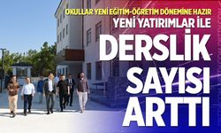 Yeni yatırımlar ile derslik sayısı arttı