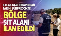 Kaçak kazı ihbarından tarihi sürpriz çıktı!