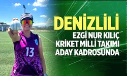 Denizlili Ezgi Nur Kılıç Kriket Milli Takımı Aday Kadrosunda