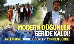 Modern düğünler geride kaldı! Geleneksel Türk düğünleri yeniden gözde