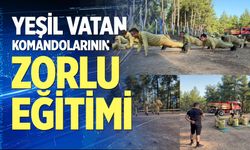 Yeşil vatan komandolarının zorlu eğitimi