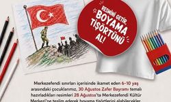 Merkezefendi’den çocuklara anlamlı 30 Ağustos etkinliği