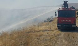 Şuhut’ta bir günde 5 ayrı noktada arazi yangını