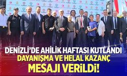 Denizli'de Ahilik Haftası kutlandı