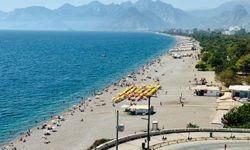 Antalya sahilleri yine bildiğiniz gibi!