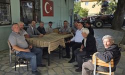 Oran, Çal’da çiftçilerin sorunlarını dinledi