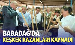 Babadağ’da Keşkek Kazanları Kaynadı