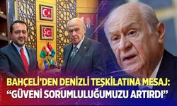 Bahçeli’den Denizli Teşkilatına mesaj: “Güveni sorumluluğumuzu artırdı”