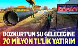 Bozkurt’un Su Geleceğine 70 Milyon TL’lik Yatırım