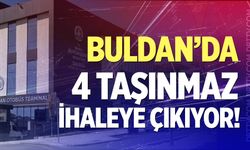 Buldan’da 4 taşınmaz ihaleye çıkıyor!