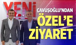 Başkan Çavuşoğlu’ndan Özgür Özel’e ziyaret