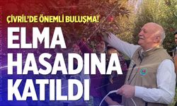 Denizli’de hasat mesaisi! Bayraktar elma bahçesinde
