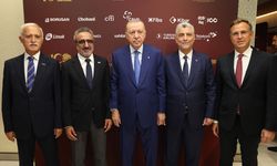 Cumhurbaşkanı Erdoğan, New York'ta iş adamlarıyla bir araya geldi