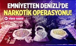 Emniyetten uyuşturucu operasyonu!