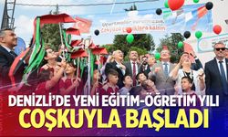 Denizli'de yeni eğitim-öğretim yılı coşkuyla başladı