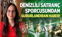 Denizlili satranç sporcusundan gururlandıran haber!