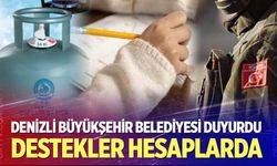 Mutfak tüpü, test kitabı ve asker destekler hesaplarda