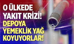 O ülkede yakıt krizi!
