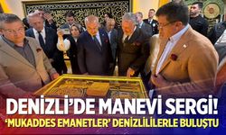 Denizli’de Mukaddes Emanetler Sergisi Açıldı