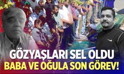 Baba ve oğula son görev!