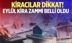 Eylül ayı kira zam oranı ne kadar oldu?