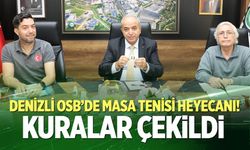 Denizli OSB'de Masa Tenisi Turnuvası heyecanı!