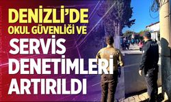 Denizli’de Okul Güvenliği ve Servis Denetimleri Artırıldı