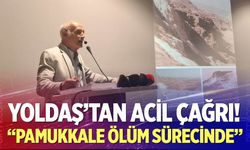 Yoldaş'tan acil çağrı! "Pamukkale ölüm sürecinde"
