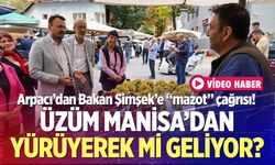 Üzüm Manisa'dan yürüyerek mi geliyor?