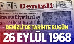 Denizli’de Tarihte Bugün – 26 Eylül 1968