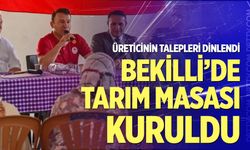 Bekilli’de tarım için kritik buluşma