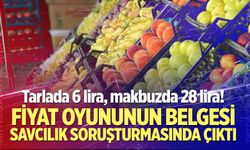 Tarlada 6 lira, makbuzda 28 lira: Fiyat oyununun belgesi savcılık soruşturmasında çıktı