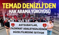 TEMAD Denizli'den hak arama yürüyüşü; "Hak, adalet ve emeğin yanındayız"