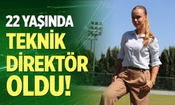 22 yaşında teknik direktör oldu!