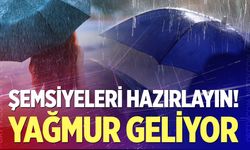 Şemsiyeleri hazırlayın! Denizli’ye yağmur geliyor
